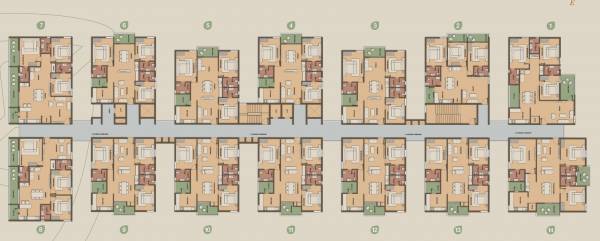  a-grove-by-the-lake Agbtl Tower 1 Cluster Plan
