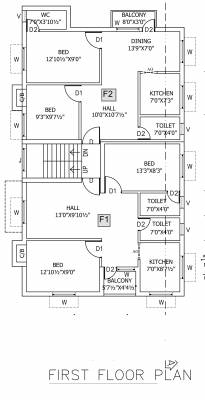  maathre Maathre Cluster Plan For 1st Floor