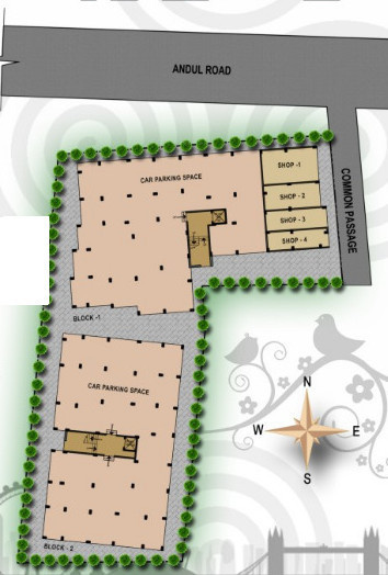  sunflower-tower Sunflower Tower Cluster Plan