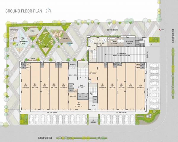  sky-revanta Sky Revanta Cluster Plan For Ground Floor