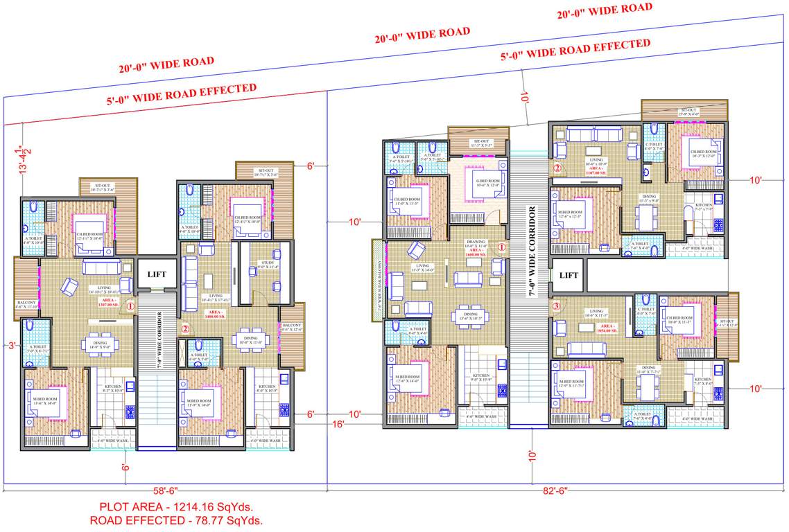  icon block a Icon Block A Cluster Plan from 1st to 6th Floor