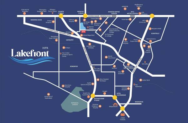  lakefront Location Plan