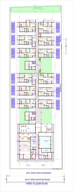  vibhuman RV Vibhuman Cluster Plan for 1st Floor