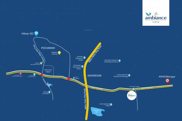  the-ambience-vista Location Plan