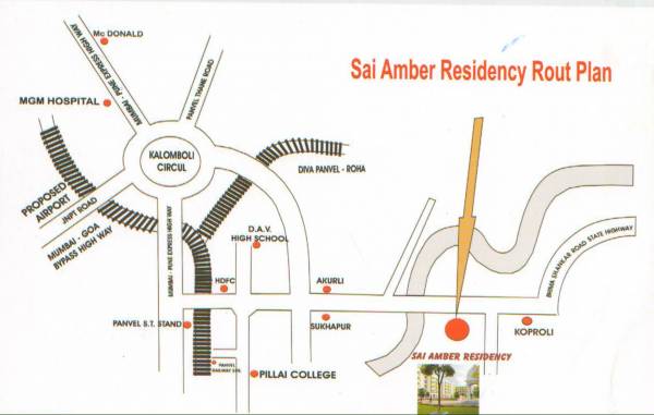  sai-amber-residency Location Plan
