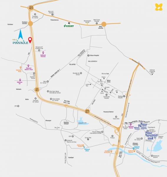  pinnacle Location Plan