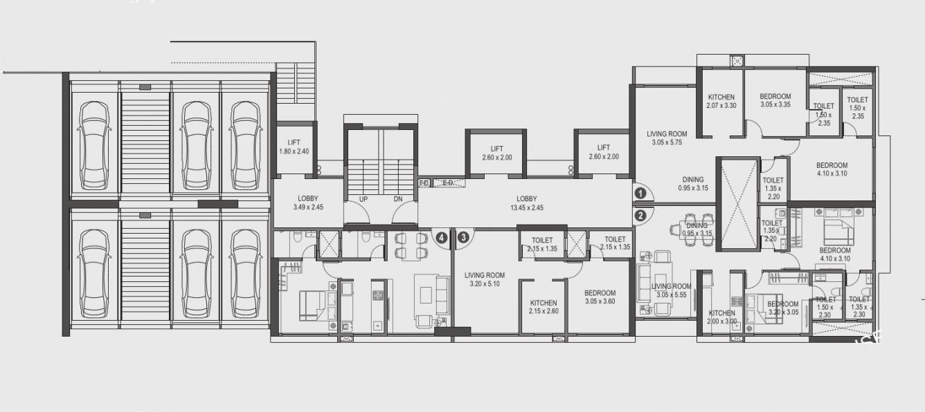 aspire Aspire Cluster Plan for 2nd Floor