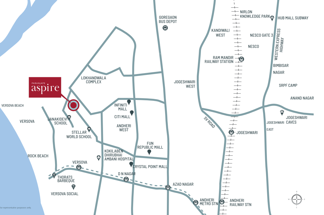 aspire Location Plan