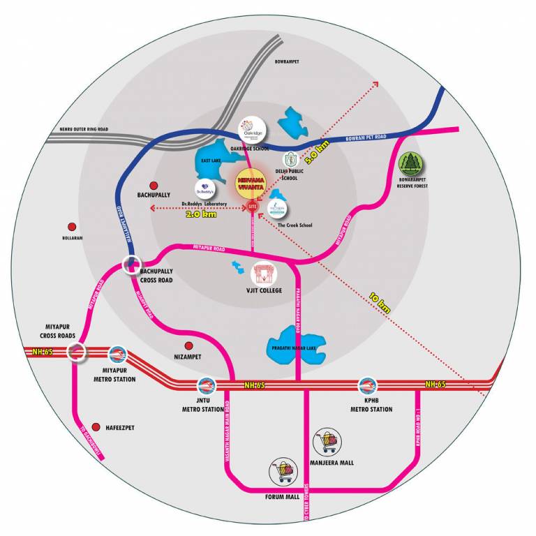 vivanta 2 Location Plan