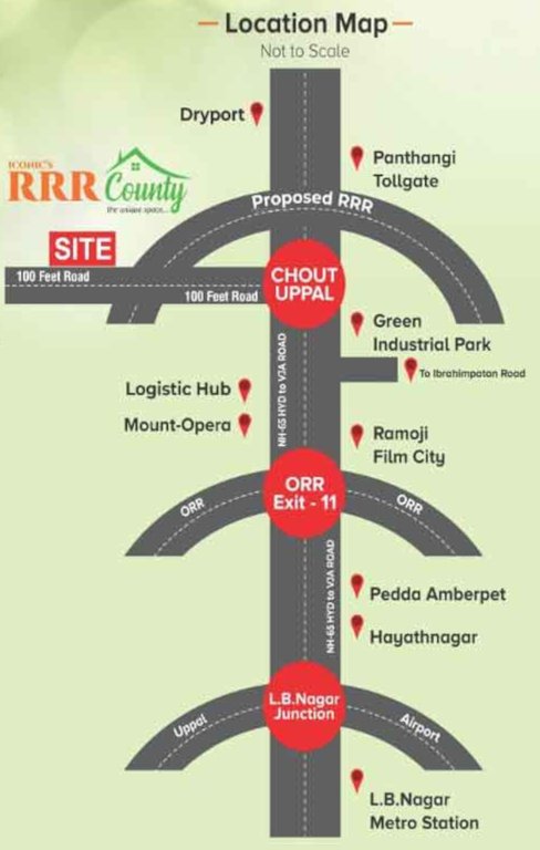  rrr county Location Plan