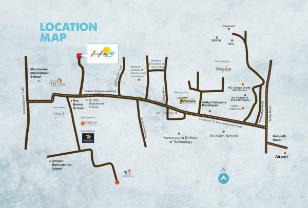 Location Plan sree-daksha-aazhini Location Plan