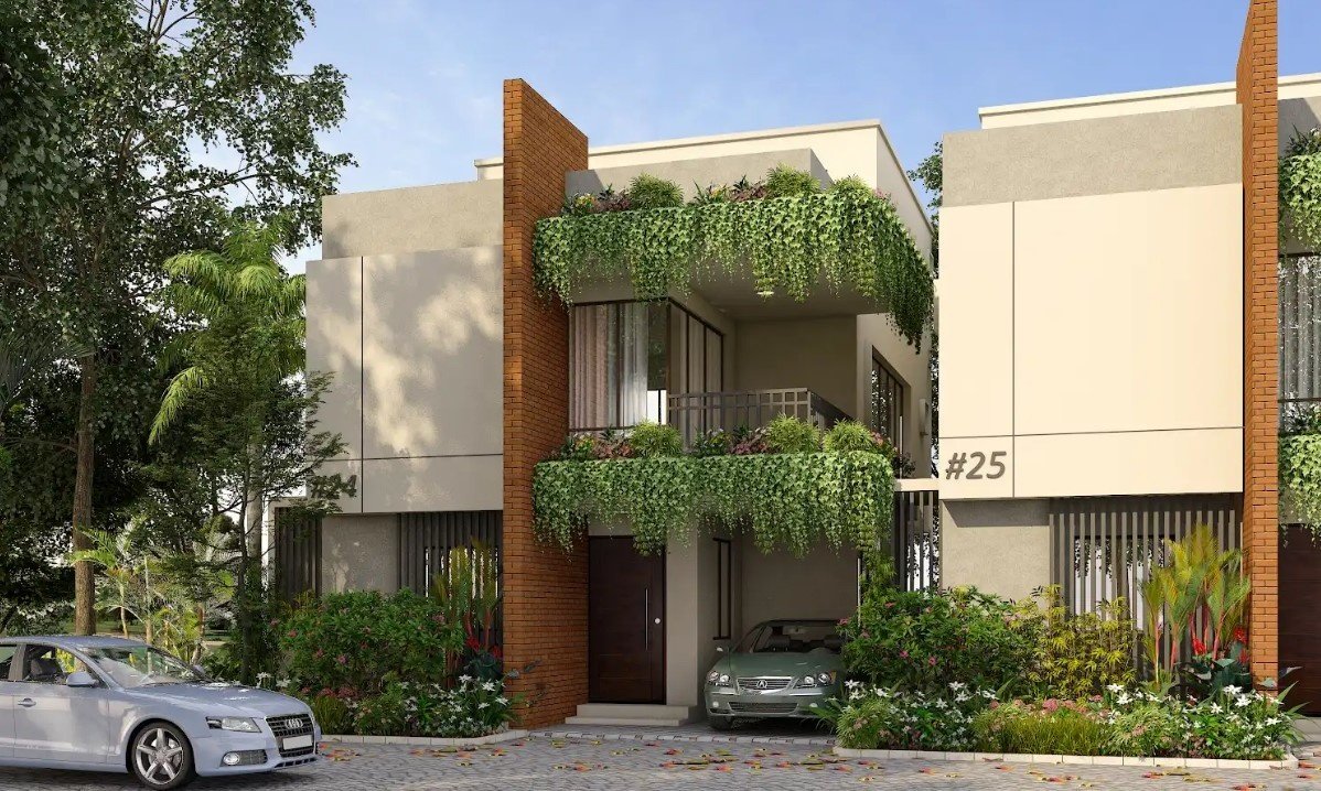  urban commune villas Elevation