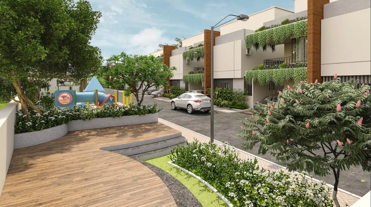  urban commune villas Elevation