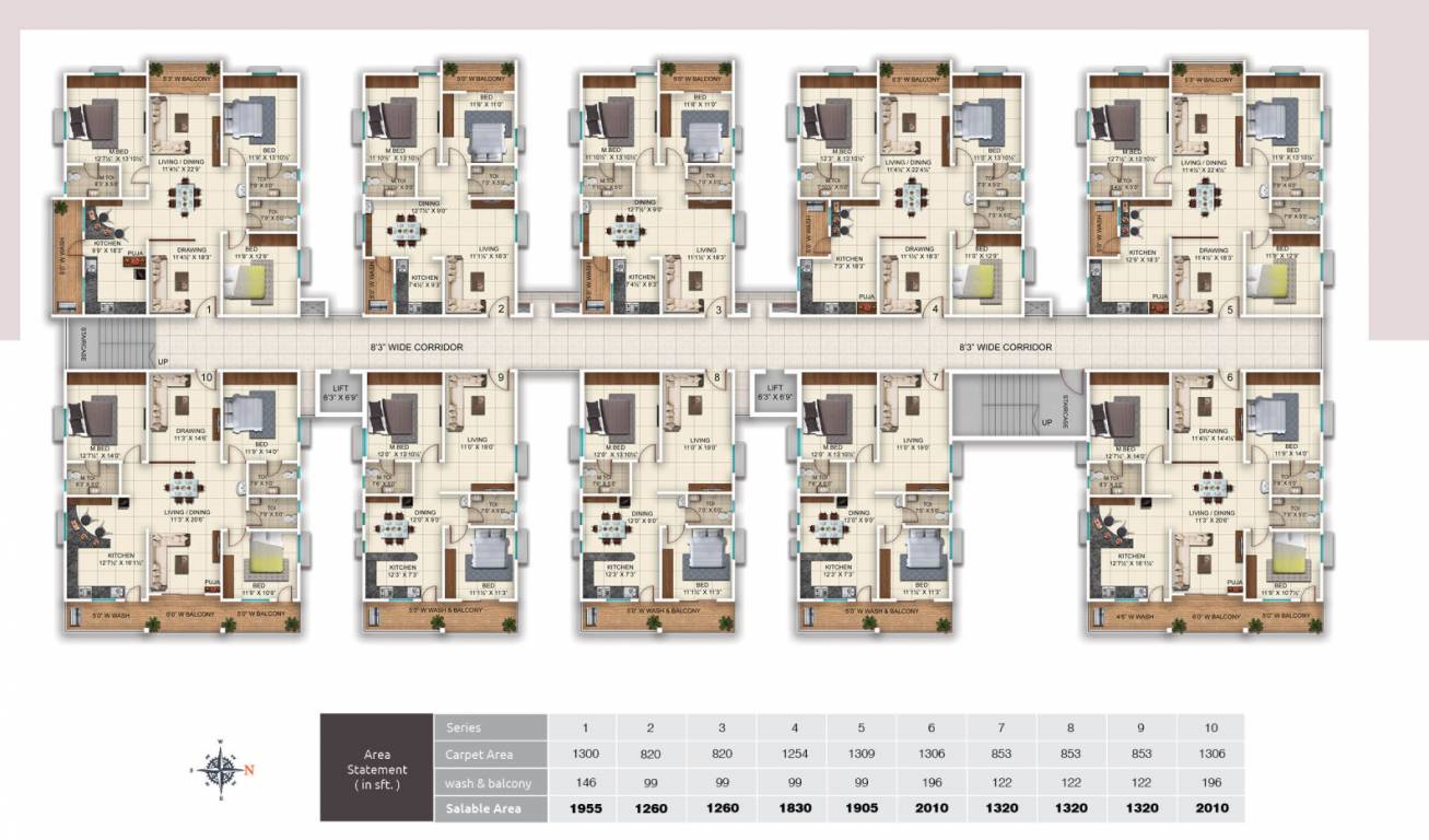  vihhari phase ii Vazhraa Vihhari Phase II Cluster Plan