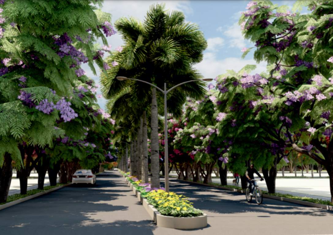  sapta varna Internal Roads