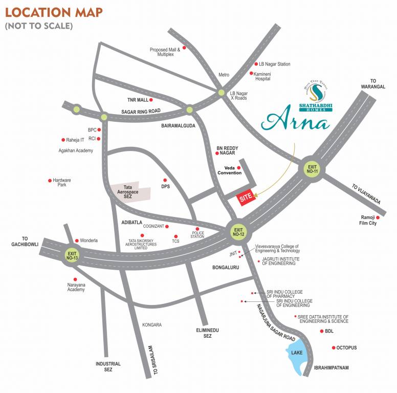  homes arna Location Plan