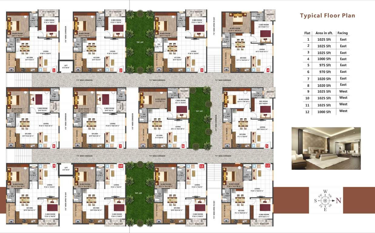  gardenia A Block Sree Laxmi Gardenia Cluster Plan