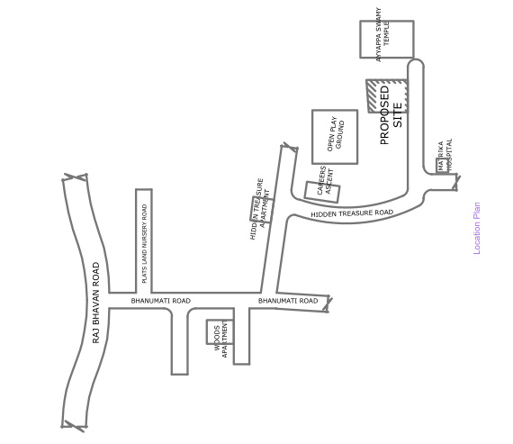  solitaire Location Plan