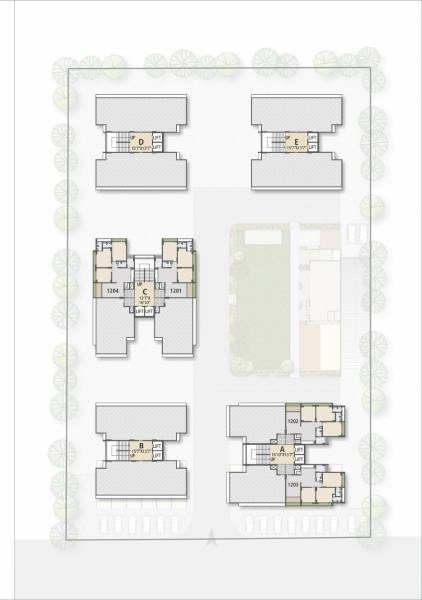  skylife Block A Cluster Plan for 12th Floor