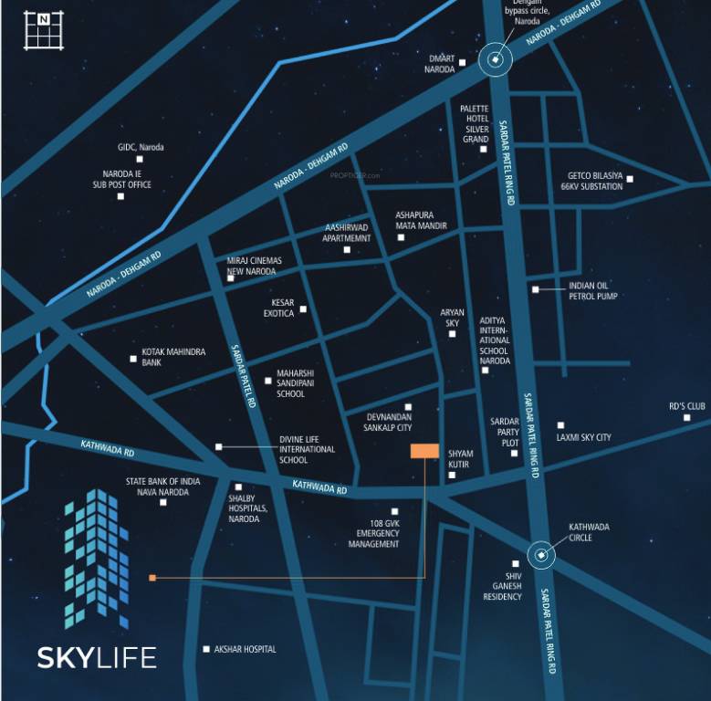  skylife Location Plan