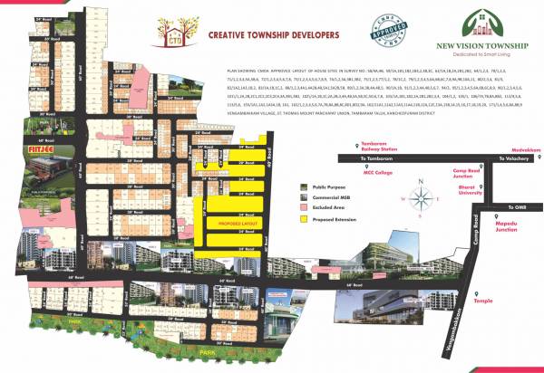  new-vision-township-phase-3 Layout Plan