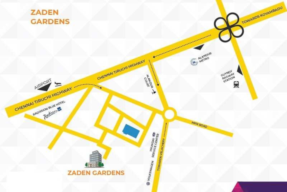  zaden gardens Location Plan