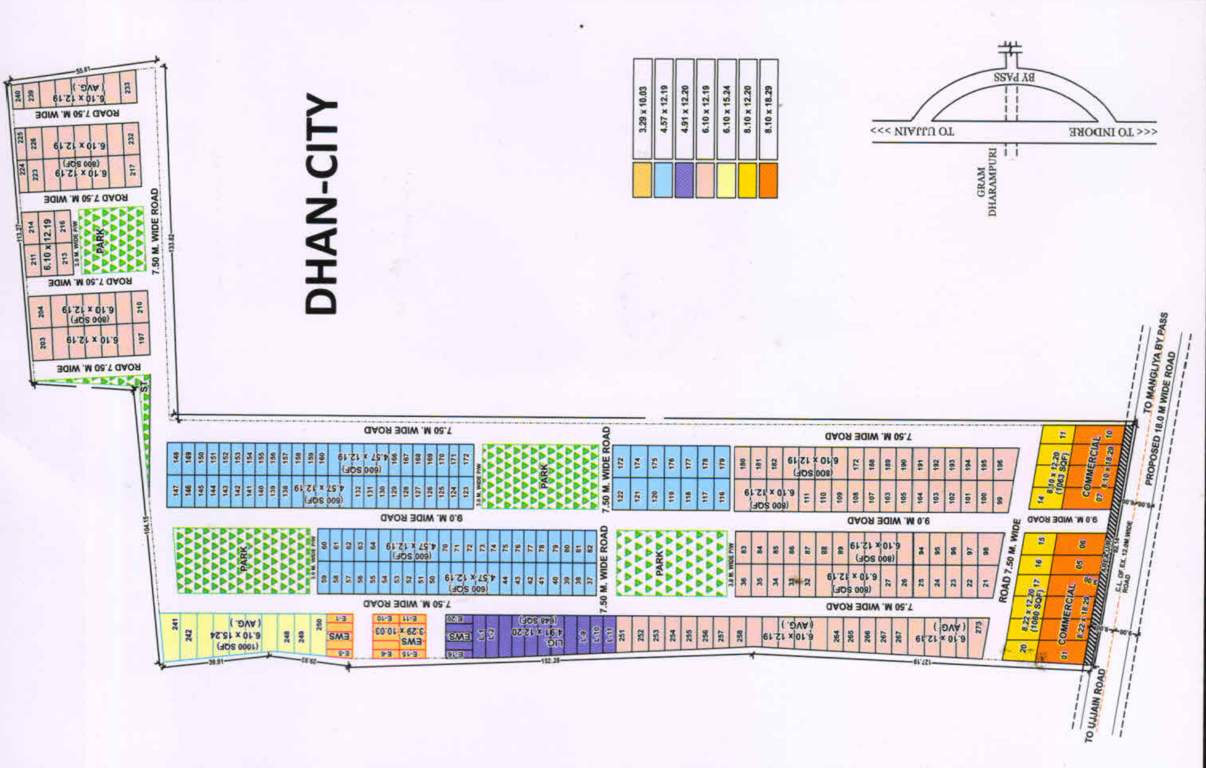dhan city Master Plan