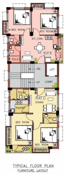  residency Residency Cluster Plan from 1st to 3rd Floor
