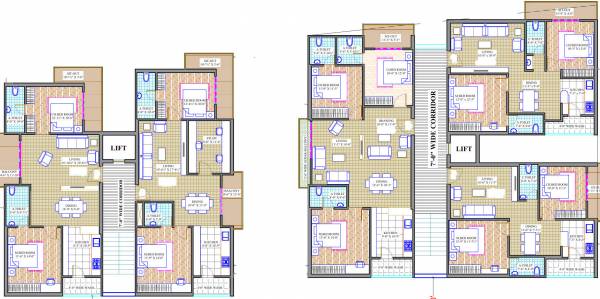  icon-block-b Ideal Icon Block B Typical Cluster Plan