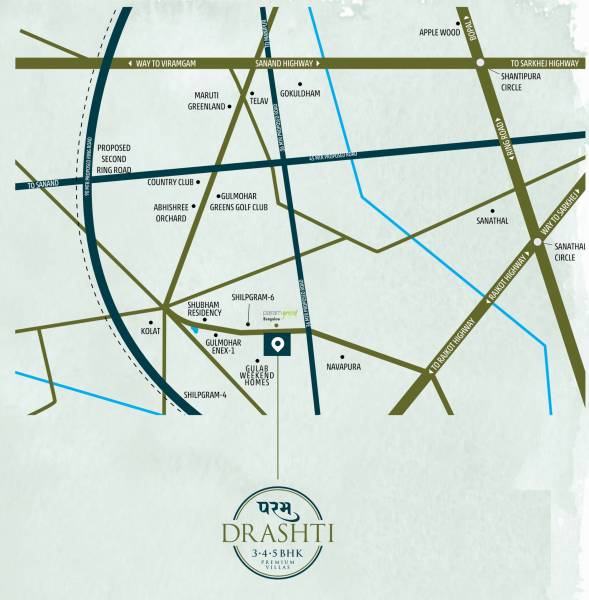  param-drashti Location Plan