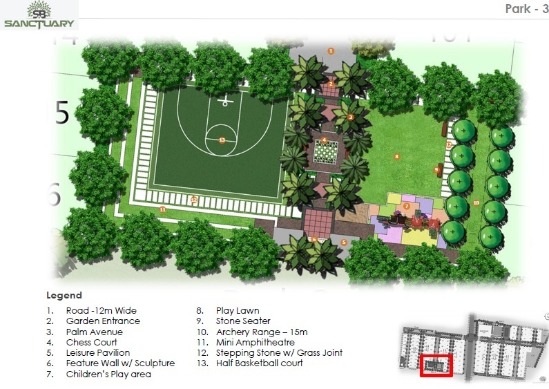  sanctuary Layout Plan