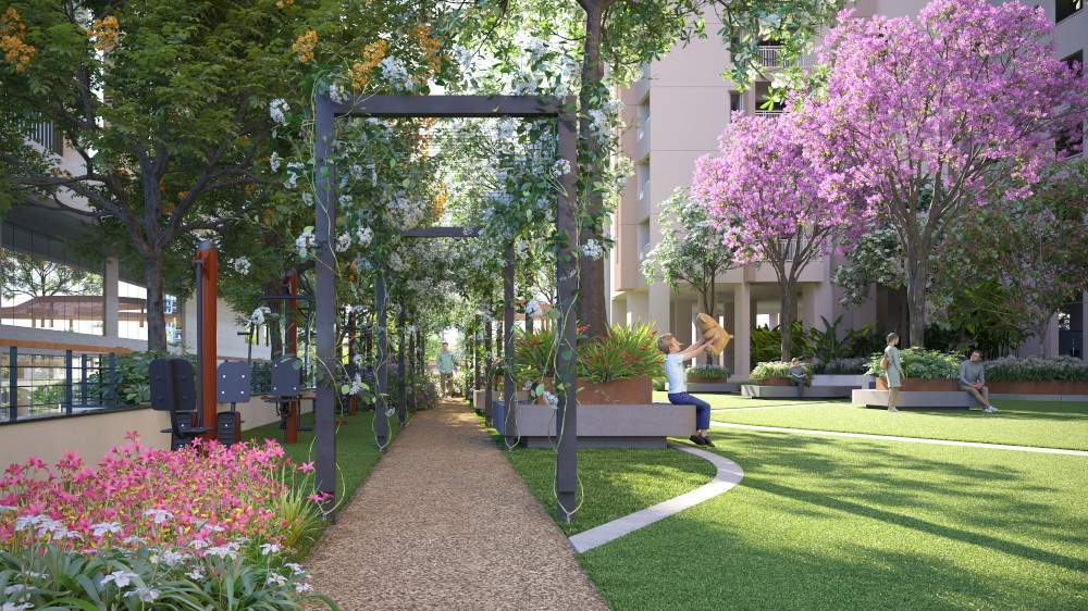  ambience parkview Landscape Garden and Tree Planting