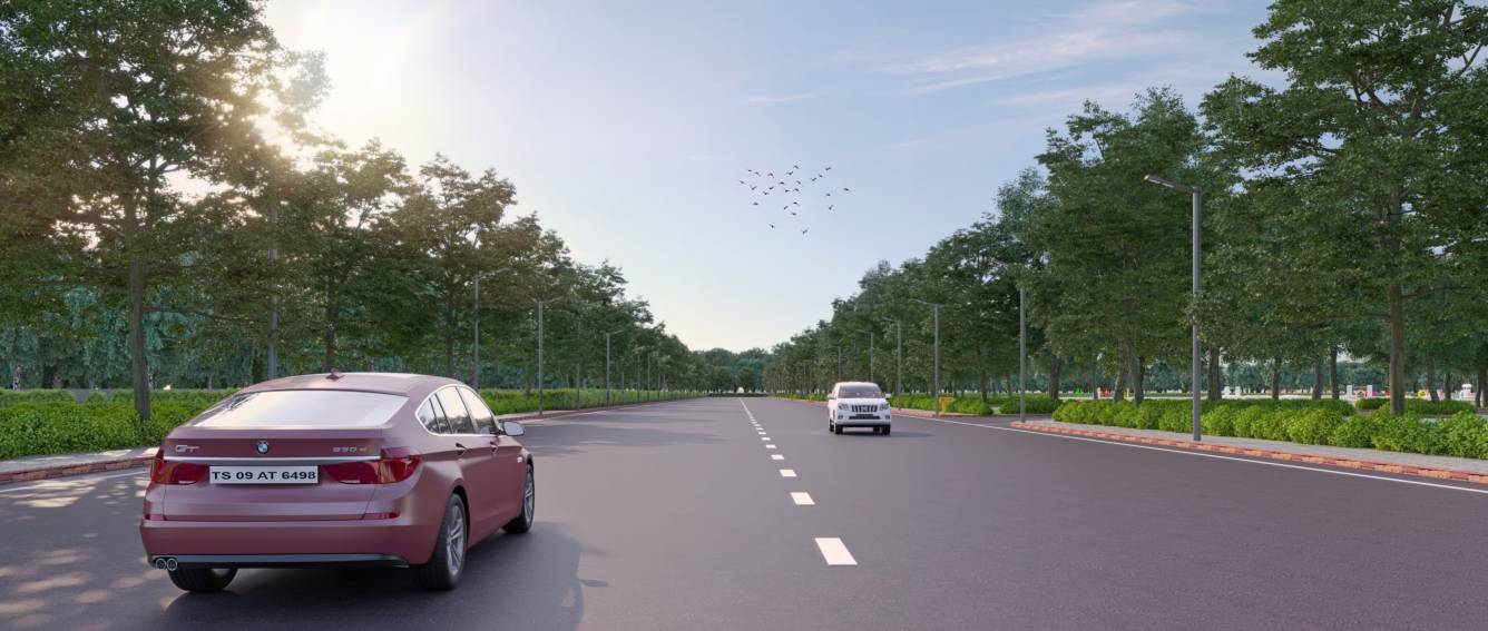  tapovan Internal Roads