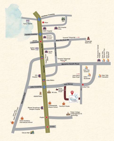  spring-villas Location Plan