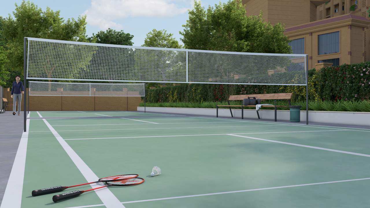  bhavisha signature homes Badminton Court