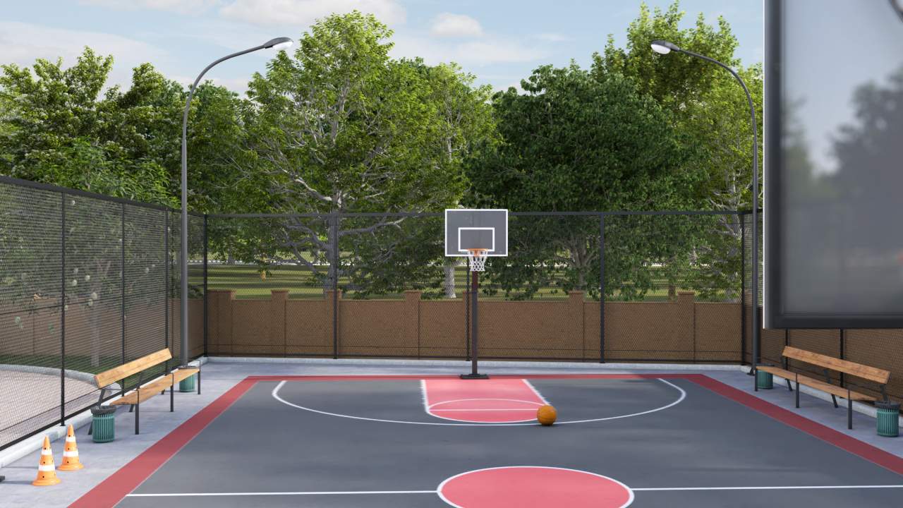  bhavisha signature homes Basketball Court