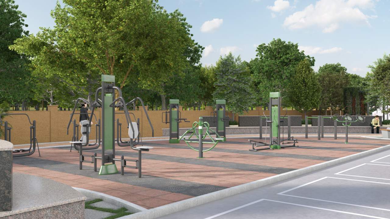  bhavisha signature homes Gymnasium