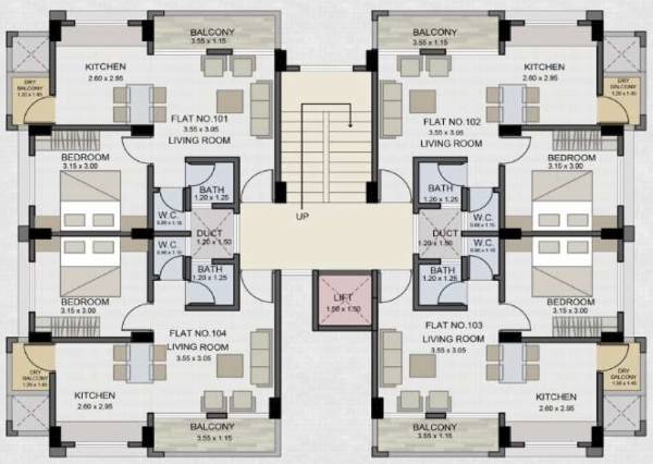  nandan Building A Cluster Plan