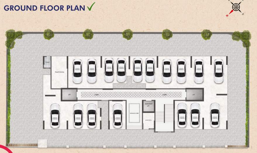  adityaraj amrut comfort home Kanchanganga CHS Adityaraj Ganga Cluster Plan