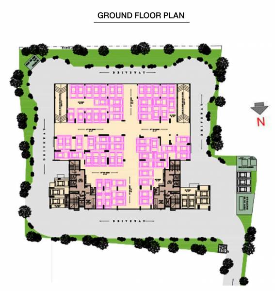  tattvam Tower 1, 2 Cluster Plan