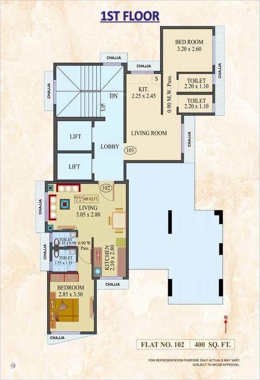  mahesh bhavan chsl Mahesh Bhavan CHSL Cluster Plan for 1st Floor
