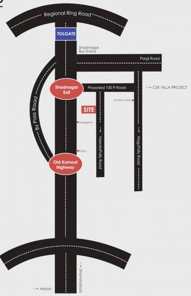  colony-elite Location Plan