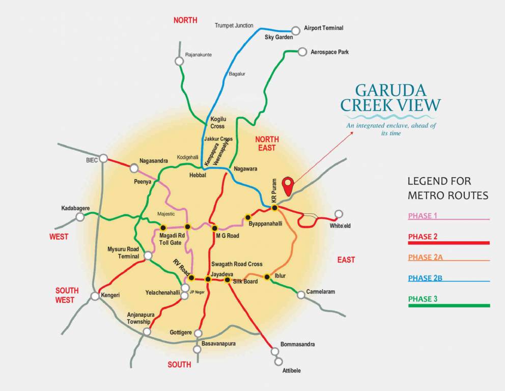  garuda creek view Location Plan