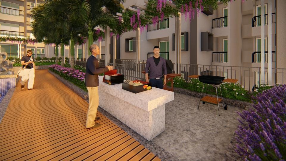  garuda creek view Barbecue Area