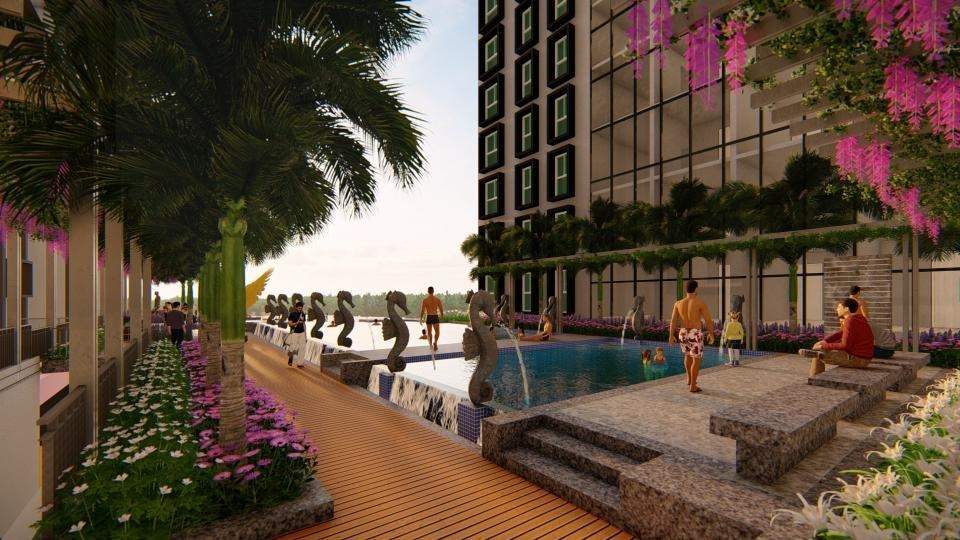  garuda creek view Landscape Garden and Tree Planting