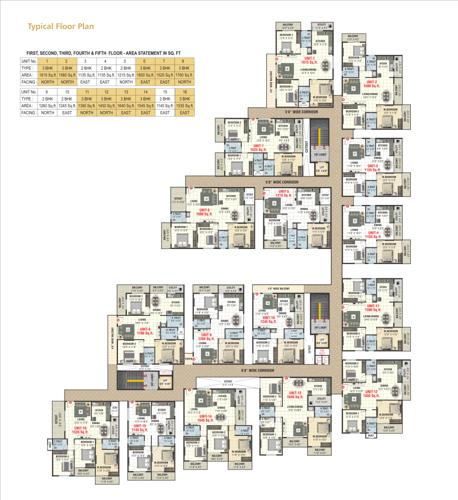  lifestyle Chaitrashree Lifestyle Cluster Plan