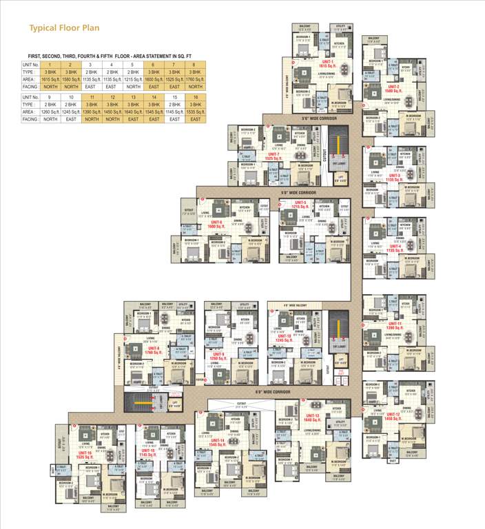  lifestyle Chaitrashree Lifestyle Cluster Plan