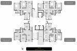 Wing B Cluster Plan from 7th, 12th And 17th Floor  k-shire-wing-a-b-c-d Wing B Cluster Plan from 7th, 12th And 17th Floor