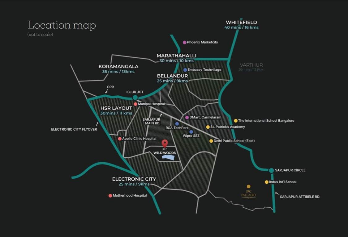  wild woods Location Plan