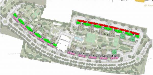  meridian-park-phase-iii Building 5 - T1 Cluster Plan Typical Floor Plan